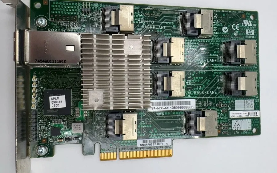 Экспандер HP 468406-B21 487738-001 468405-001 24BAY 3GB sas expander card 468405