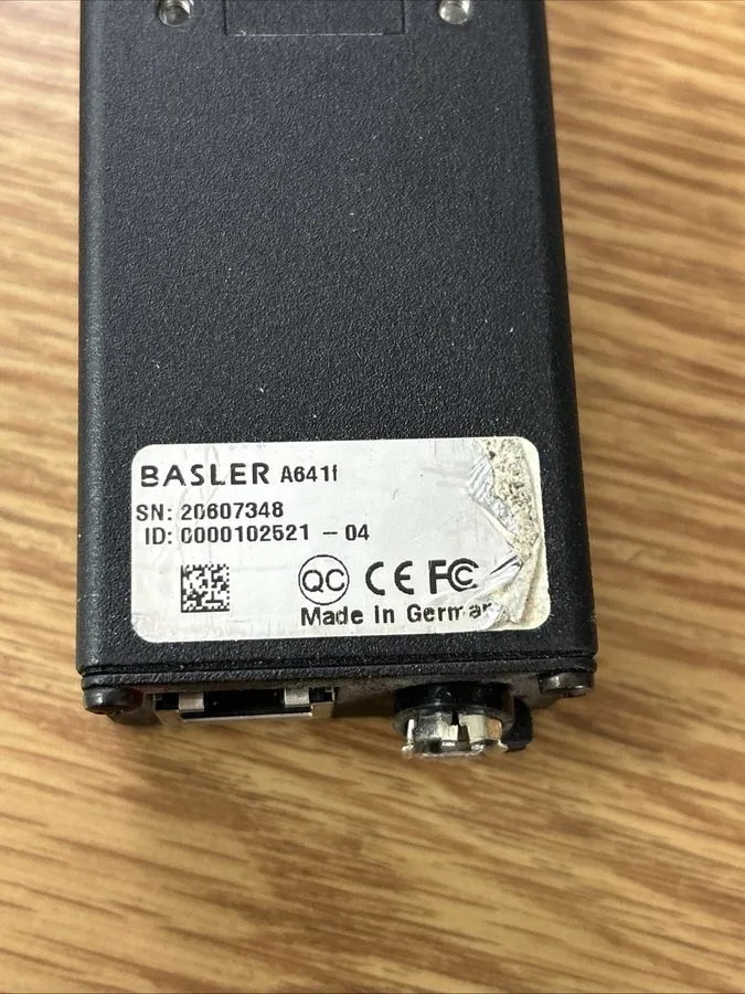 Камера машинного зрения Basler A641F Machine Vision Camera 0000102521-04 W/ HR1. — фото лота 1