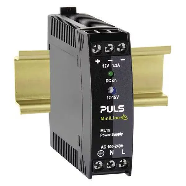 Блок питания Puls ML15.121 DC Power Supply, 100/240V AC, 12/15V DC, 15 W, 1.3 A,