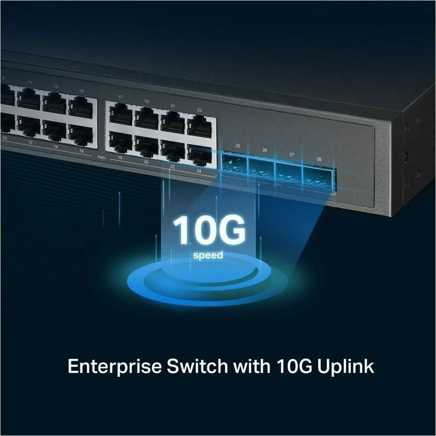 Коммутатор TP-Link TL-SG3428X-M2 Omada 24-Port 2.5GBASE-T L2+ Managed Switch wit