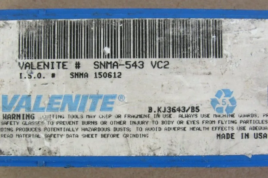 Режущий инструмент KENNAMETAL INSERT SNMA-543 GRADE VC2