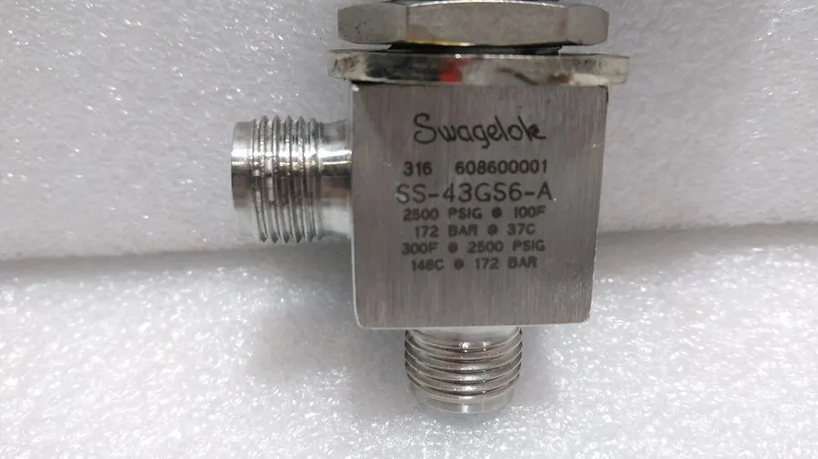 Клапан SWAGELOK / SS-43GS6-A / DIAPHRAGM VALVE, 2500psig, 172bar