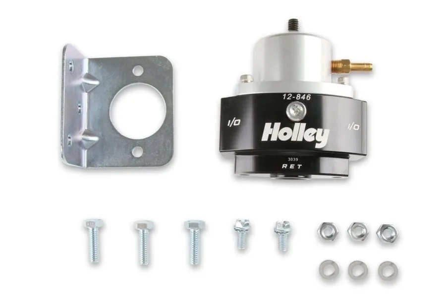 Трубопроводная арматура Holley 12-846 HP Billet EFI By Pass Fuel Pressure Regula