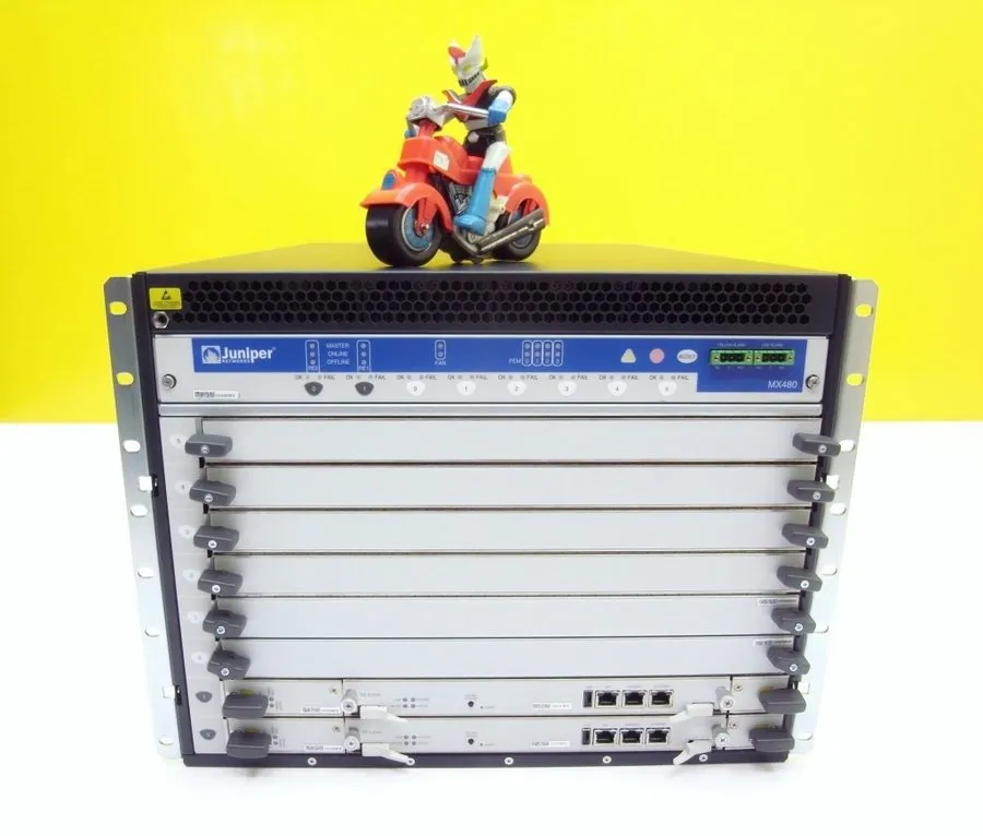 Блок питания Juniper MX480 BP3, 2x MPC7E-MRATE, 2x RE-S-X6-64G, 4x PWR-MX480-252