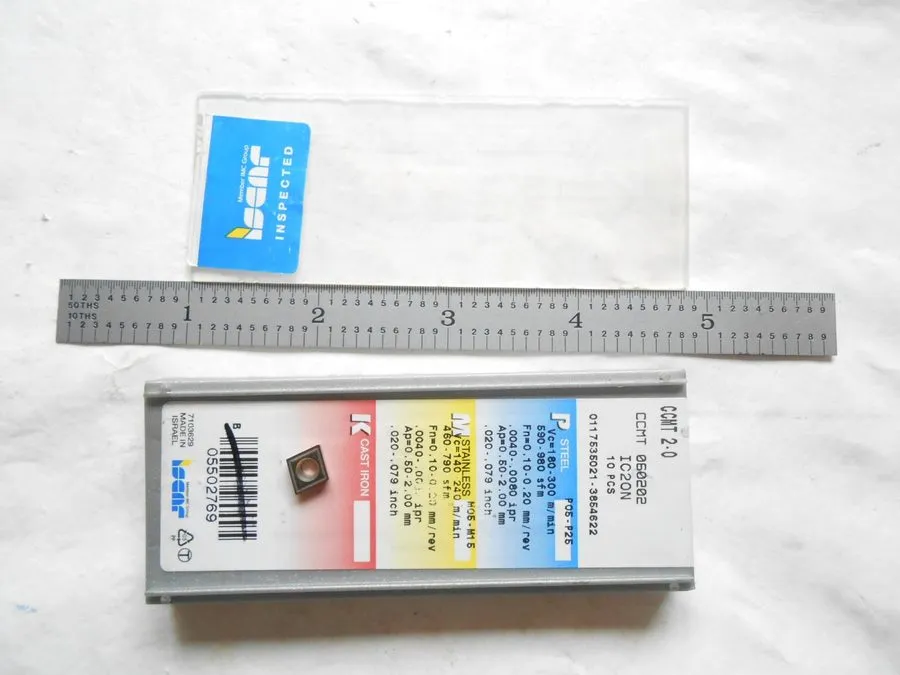 Режущий инструмент GIP 1.96 0.15 IC20N carbide insert Iscar — фото лота 1