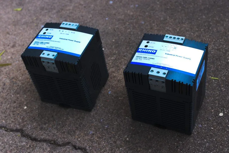 Блок питания RHINO PSP24-120S 24V DC 5A 120W DIN Rail Power Supply 120/240VAC