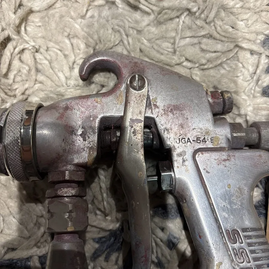Вакуумная присоска Vintage DeVilbiss JGA-545 Spray Gun and TGC Suction Cup No 30 — фото лота 2