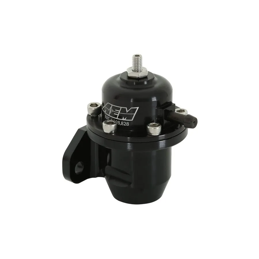 Трубопроводная арматура AEM 25-301BK Adjustable Fuel Pressure Regulator Black