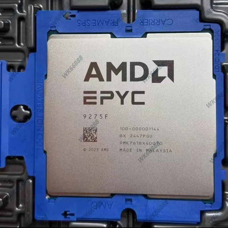 Сервер AMD EPYC 9275F 24-core 48-thread 4.1-4.5GHZ 320W 256MB server CPU process