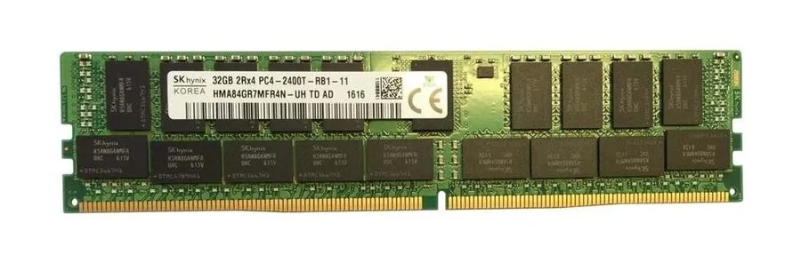Модуль памяти SK Hynix 32GB 2Rx4 PC4-2400T DDR4 ECC RDIMM Server RAM HMA84GR7MFR