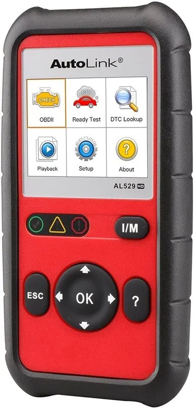 Диагностический сканер Autel AL529HD Auto Link Heavy Duty Truck Code er OBD2 Sca — фото лота 3
