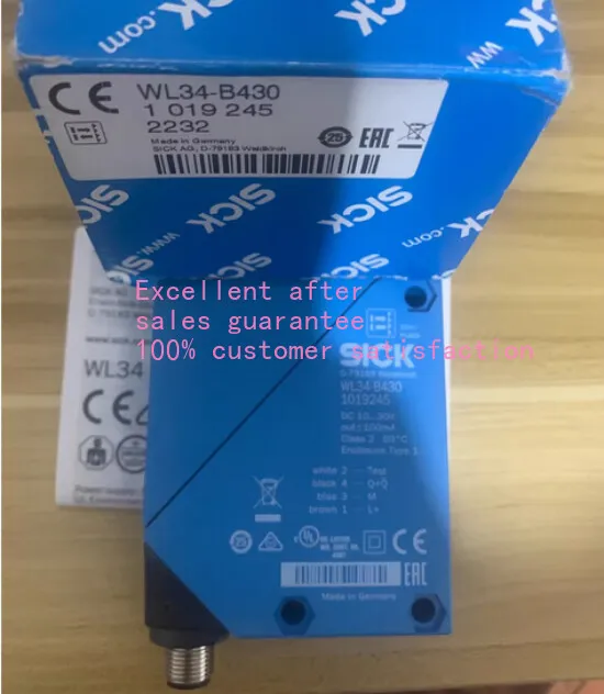 Фотоэлектрический датчик SICK WL34-B430 1019245 photoelectric switch sensor