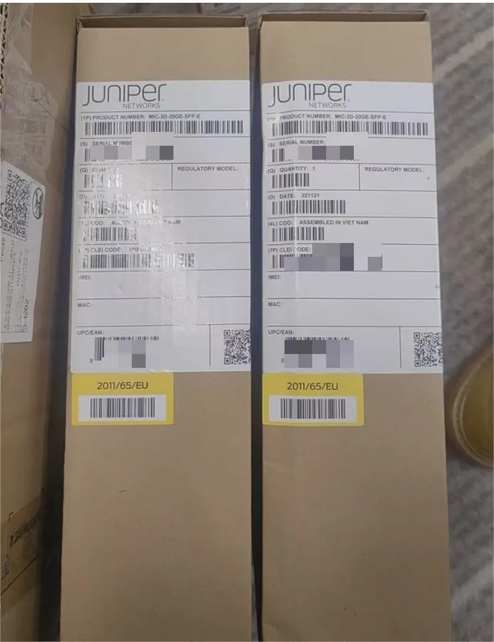 Маршрутизатор Juniper MIC-3D-20GE-SFP-E MX Series Expansion Modular