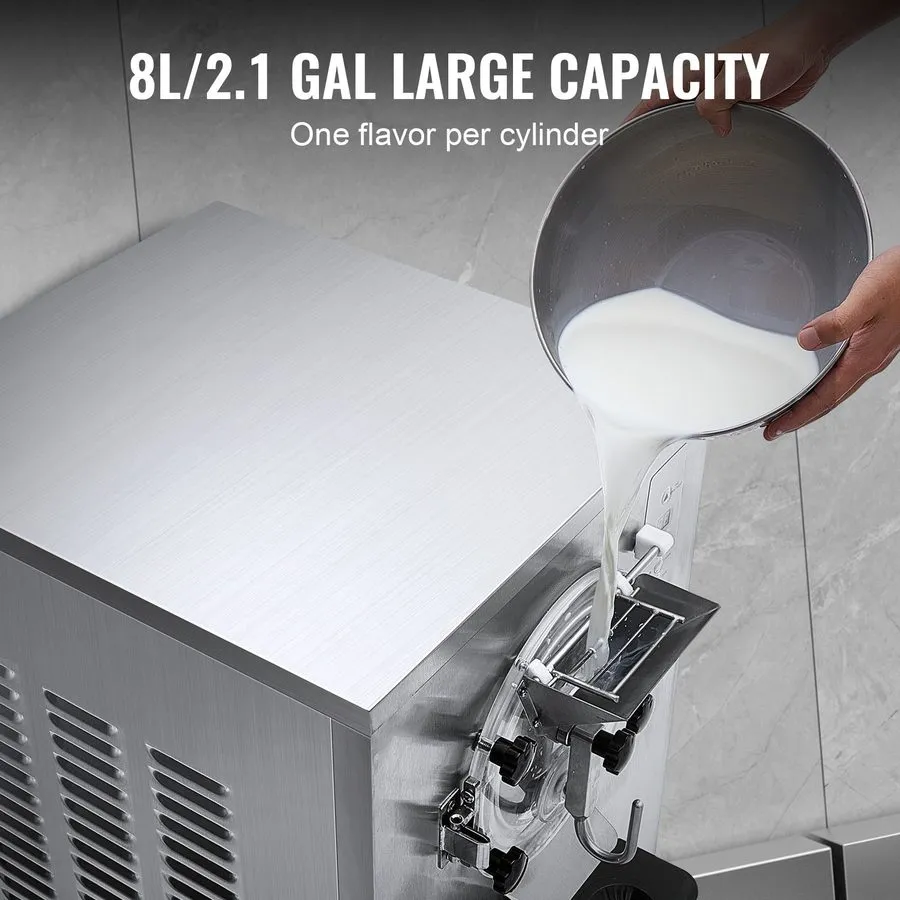 Оборудование для общепита Commercial Hard Serve Ice Cream Machine 20-25L/H Yield — фото лота 2