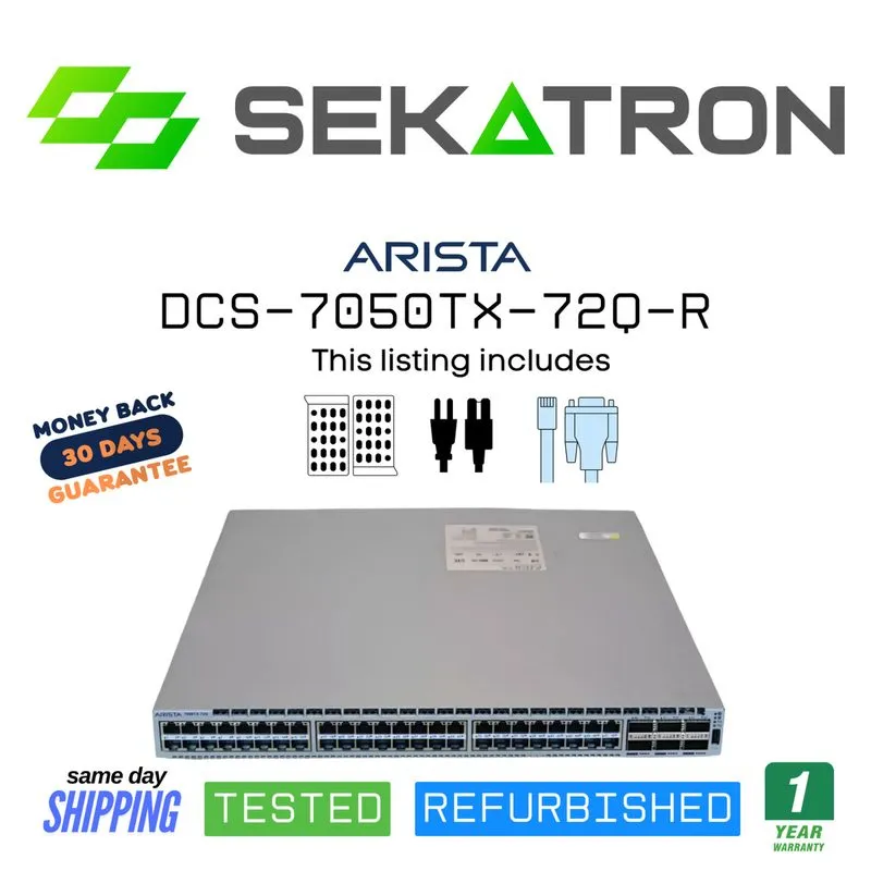 Коммутатор DCS-7050TX-72Q-R