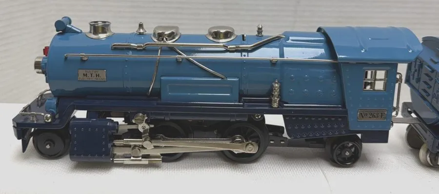 Измерительный инструмент MTH 10-1062-0 O Blue Comet Locomotive and Tender #263E