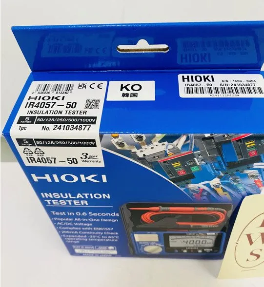 Мультиметр Hioki IR4057-50 Multimeter Insulation Tester Electrical Test Equipmen