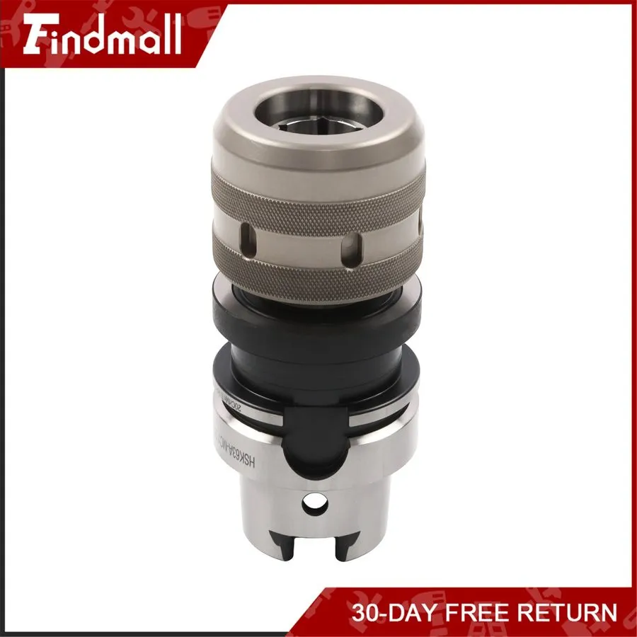 Режущий инструмент HSK63A Hydraulic Collet Chuck 1" Coolant Tube HSK63A-C1-100 C — фото лота 2