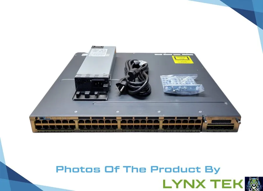 Коммутатор TNY-WS3750X-3560X (A) Cisco Catalyst 3750-X Series POE+ 48 Port Switc