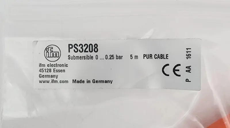 Датчик давления IFM PS3208 Hydrostatic Submersible Pressure Transmitter