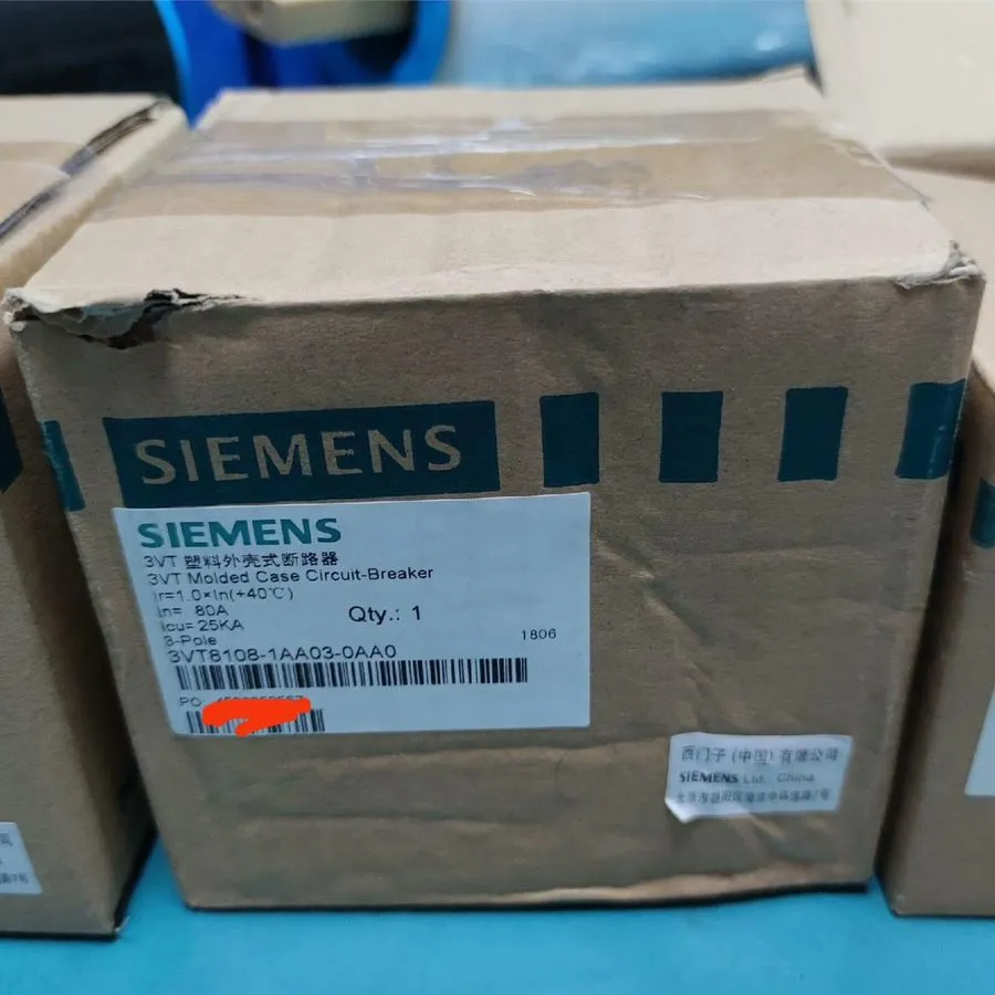 Автоматический выключатель Siemens 3VT8108-1AA03-0AA0 3P 80A circuit breaker