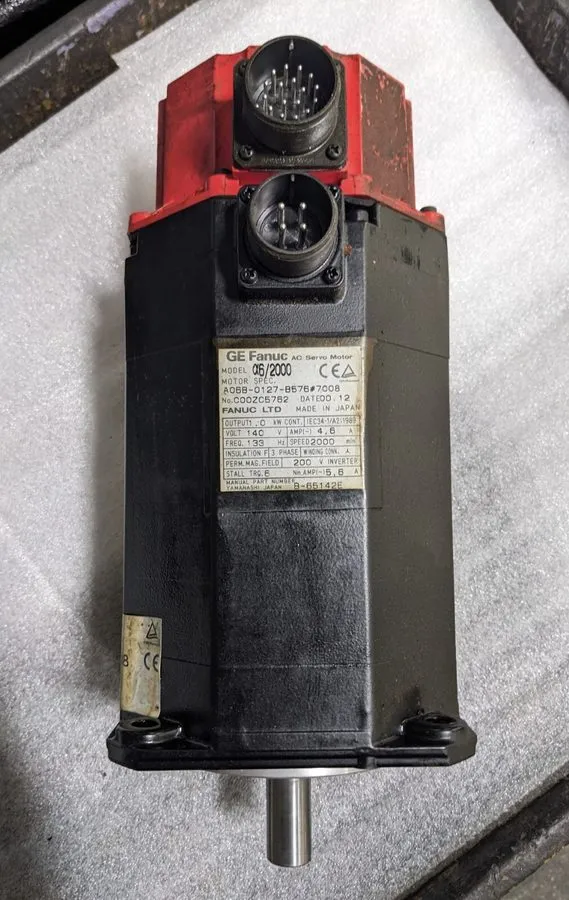 Серводвигатель Fanuc AC Servo Motor A06B-0127-B576 #0008