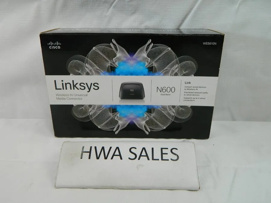 Коммутатор CISCO LINKSYS (WES610N) 4-PORT SWITCH DUAL BAND ENTERTAINMENT BRIDGE