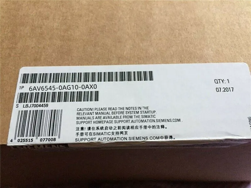 Панель оператора 6AV6545-0AG10-0AX0 SIEMENS HMI Touch Panel