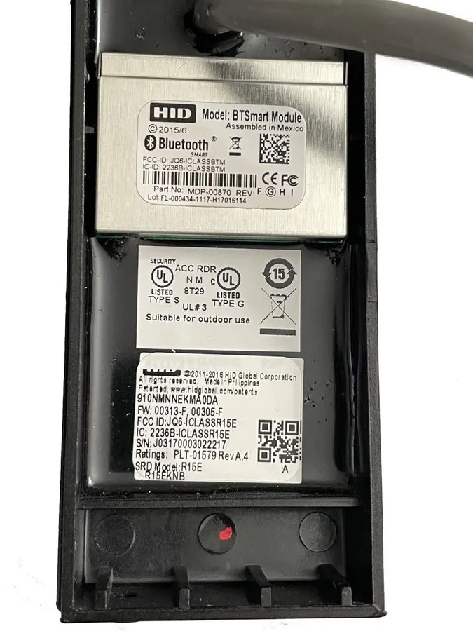 Оборудование видеонаблюдения HID 910NMNNEKMA0DA iClass SE R15 Mullion er — фото лота 2