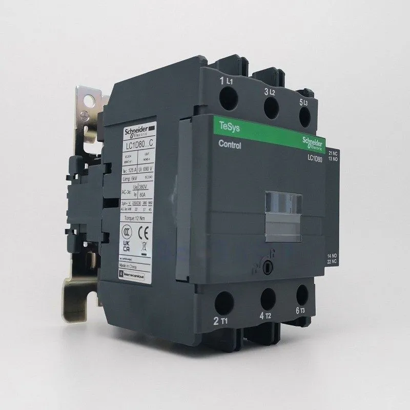 Контактор Schneider LC1D80M7 TeSys D Magnetic Contactor 80A 220V AC