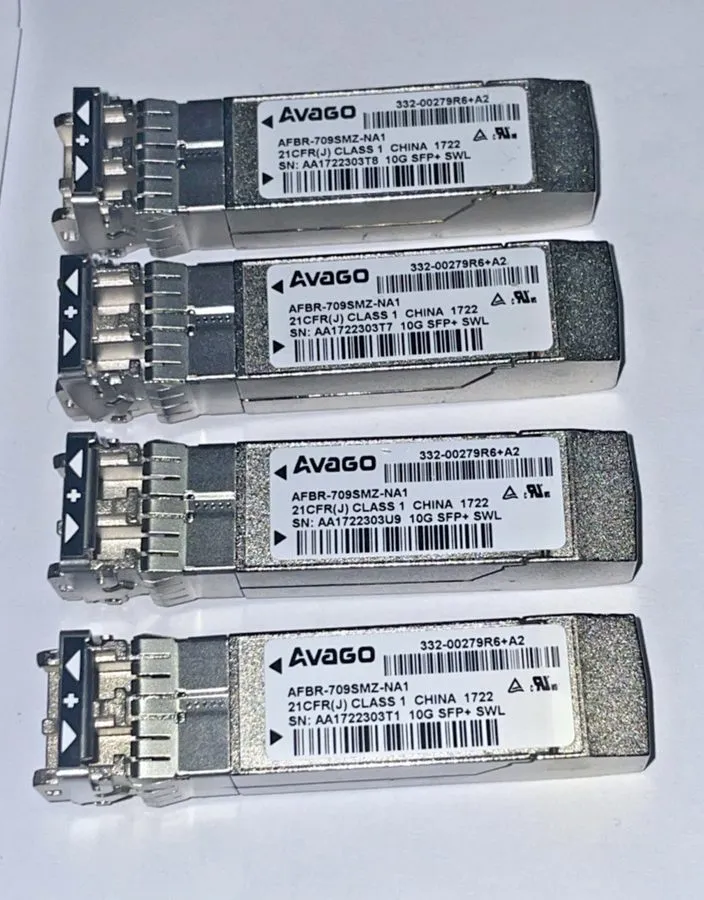 Трансивер Avago AFBR-709SMZ-NA1 10G SFP+ SWL 850nm 300M 332-00279R6 Transceiver