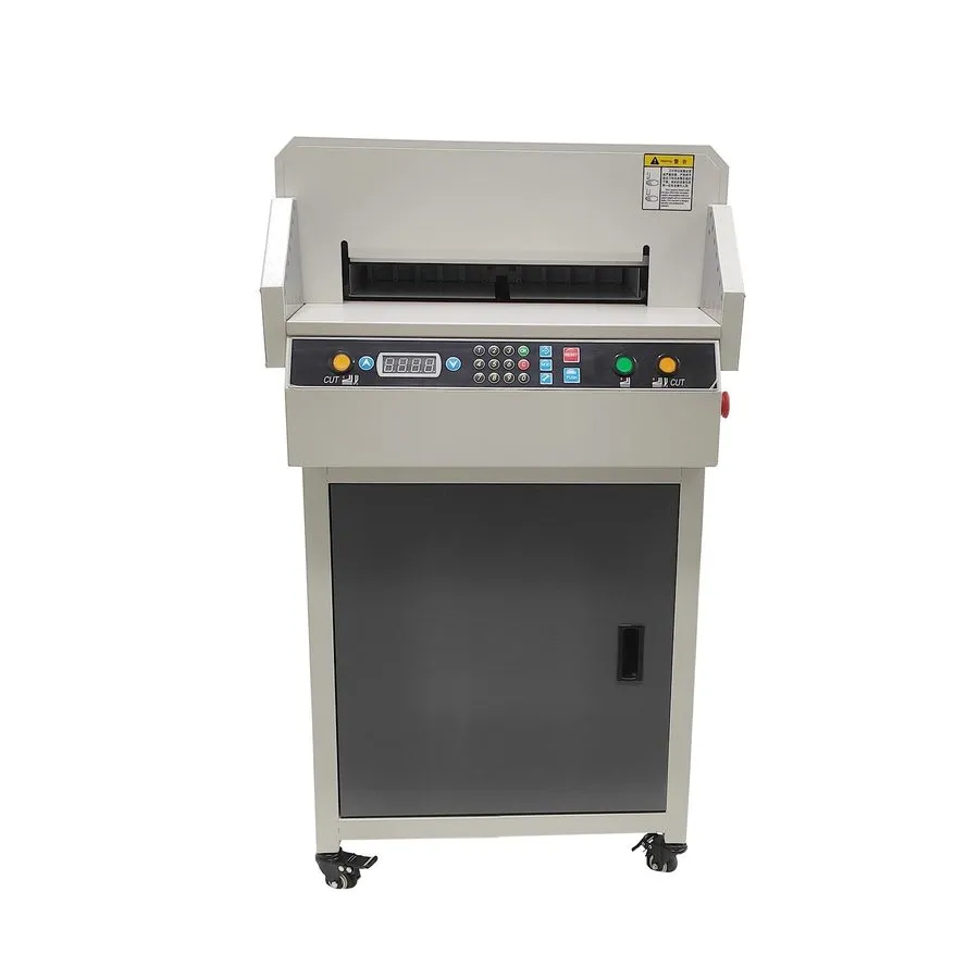 Резак для бумаги 110V G4505VS+Electric CNC Paper Cutting Machine 17.7'' Heavy Pa