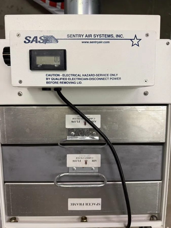Дымоуловитель SAS SS-300-PFS Lab Portable Floor Sentry Air System Fume Extractor — фото лота 2