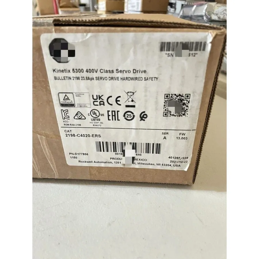 Сервопривод 2198-C4020-ERS Allen Bradley Kinetix 5300 400V Class Servo Drive