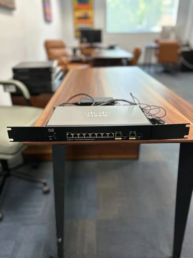 Коммутатор Cisco Systems SG350-10P / 10-Port Gigabit PoE Managed Switch