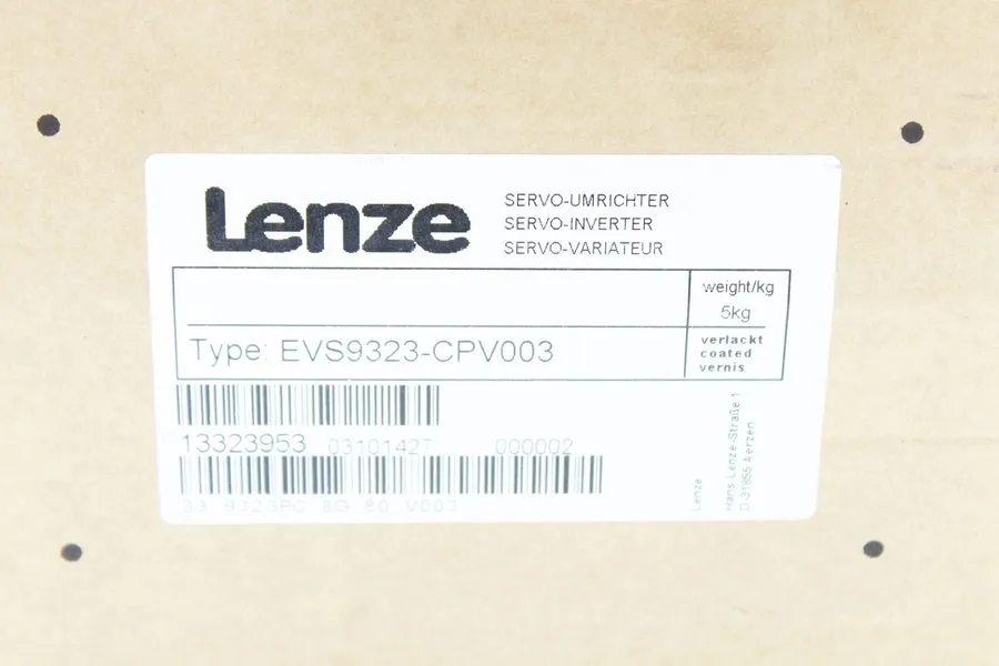 Частотный преобразователь EVS9323-CPV003 Lenze 9300 Vector Inverter Drive