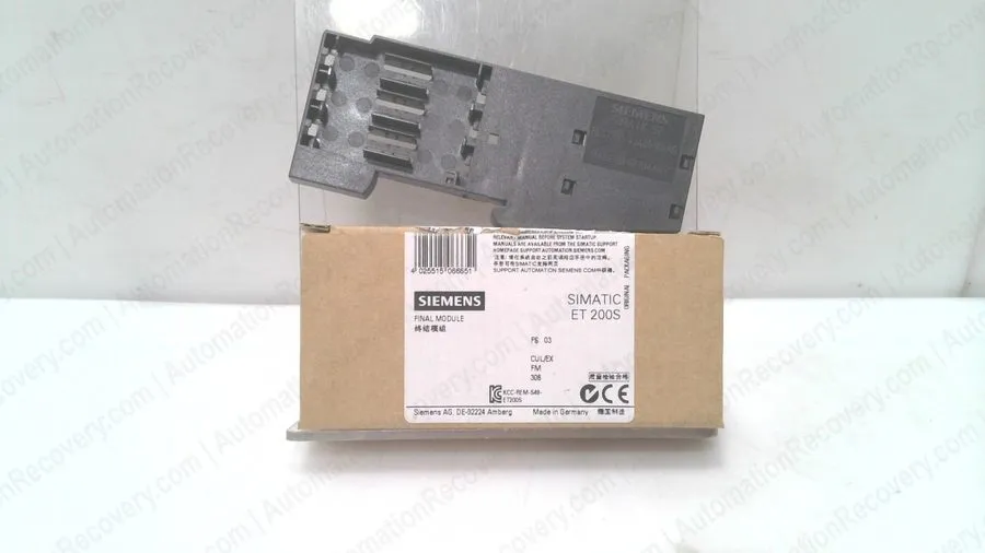 Модуль ввода-вывода SIEMENS SIMATIC ET 200S TERMINATING MODULE 6ES7193-4JA00-0AA