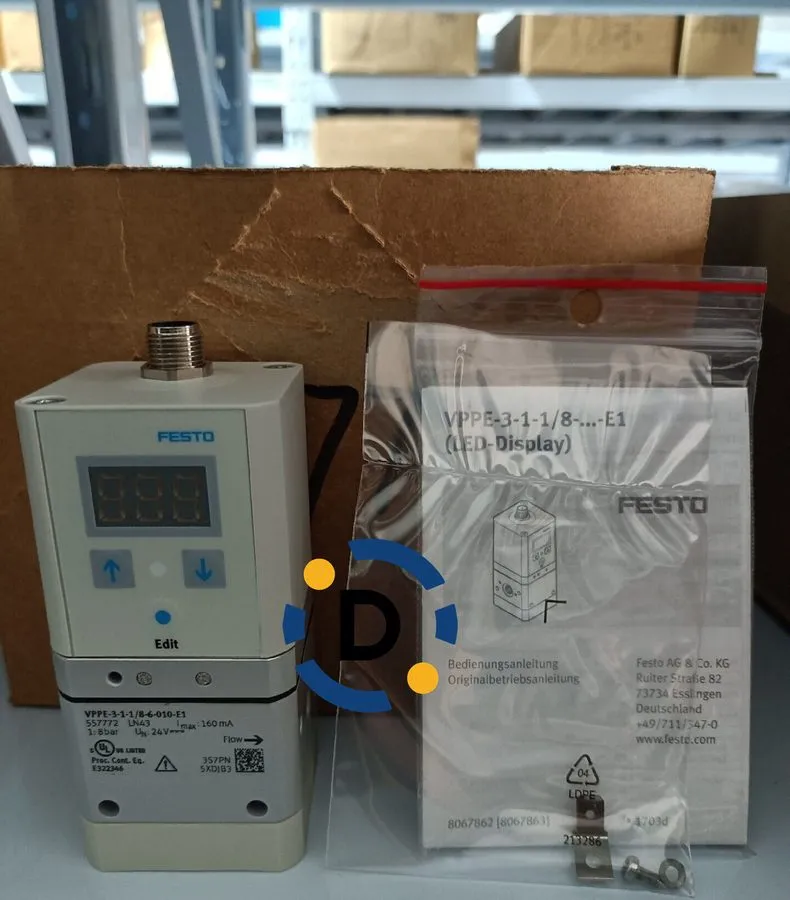 Трубопроводная арматура Festo VPPE-3-1-1/8-6-010-E1 557772 Pressure Regulator Br