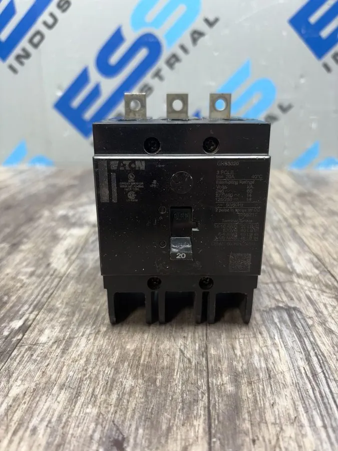 Автоматический выключатель CUTLER HAMMER GHB GHB3020 3 POLE 20 AMP 480V CIRCUIT