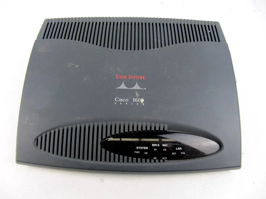Маршрутизатор Cisco 1603 Ethernet/ISDN-BRI Modular Router