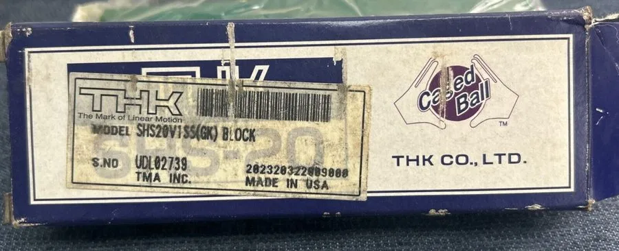 Линейная направляющая THK SHS20V1SS(GK)-UAF02622 Linear Guide Carriage FNOB