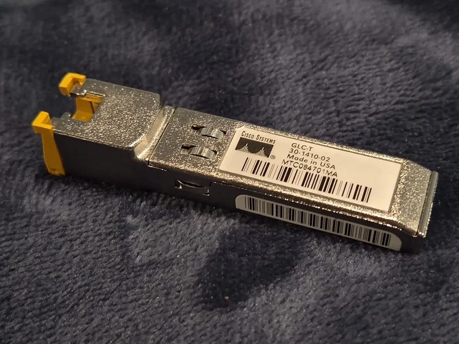 Трансивер Cisco GLC-T 30-1410-02 Gigabit SFP Transceiver