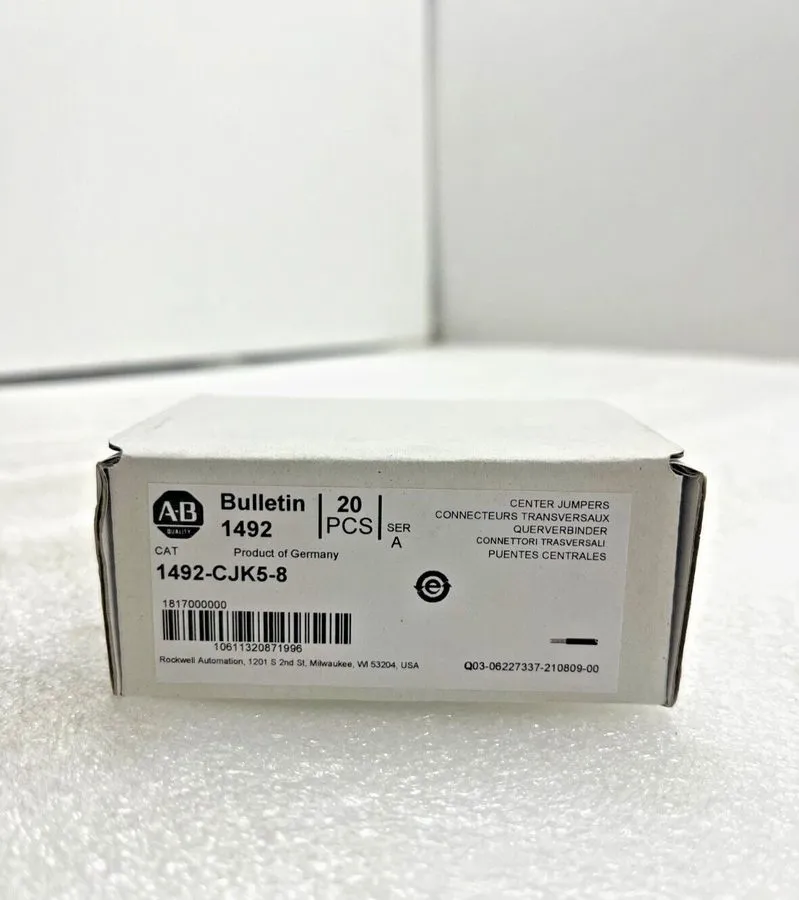 Клеммник Allen Bradley 1492-CJK5-8 Center Jumper
