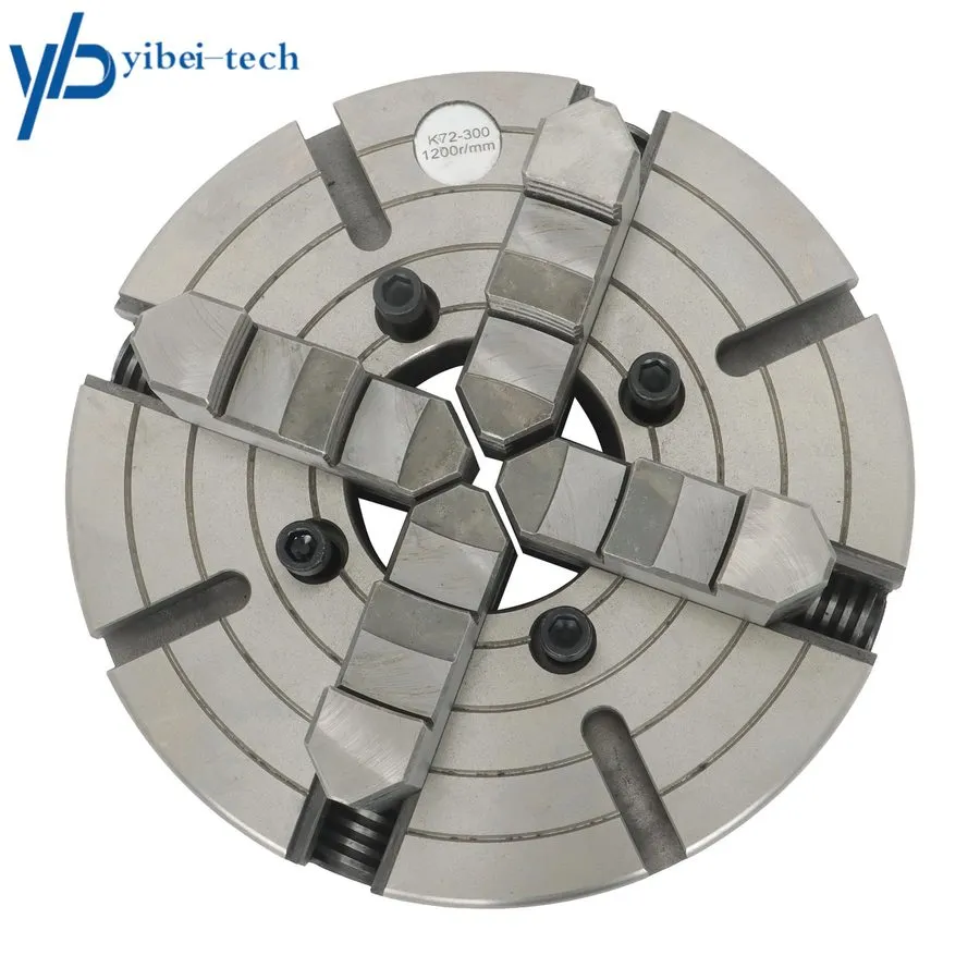 Режущий инструмент K72-300 4-Jaw Lathe Chuck 12 Inch Self Centering Independent
