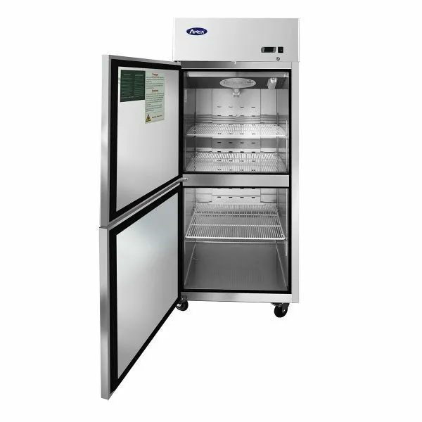 Морозильный шкаф Atosa MBF8007GRL 2 Half Door Stainless Reach In All Freezer Cas