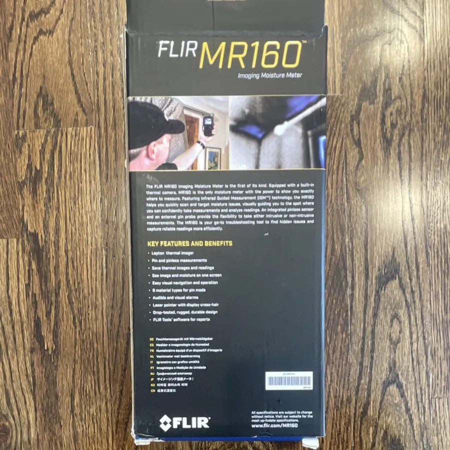 Оптико-электронная система FLIR MR160 Thermal Imaging Moisture Meter and Accesor