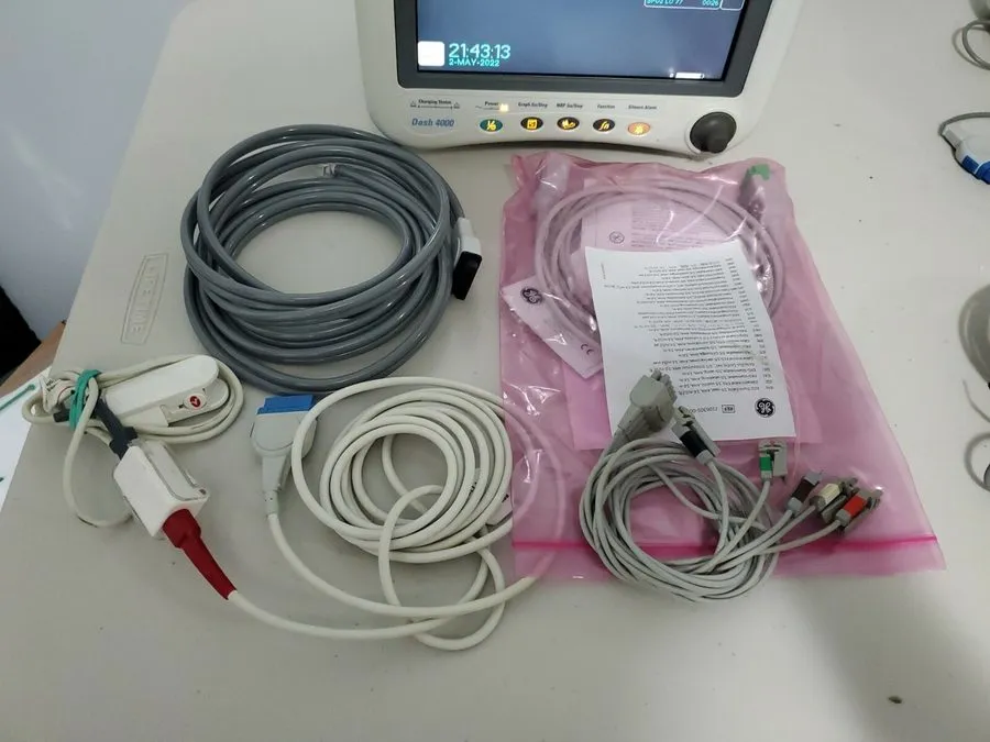 Датчик SpO2 GE Dash 4000 Patient Monitor 2 IBP, Eco2 enabled, Masimo NellcoSPO2