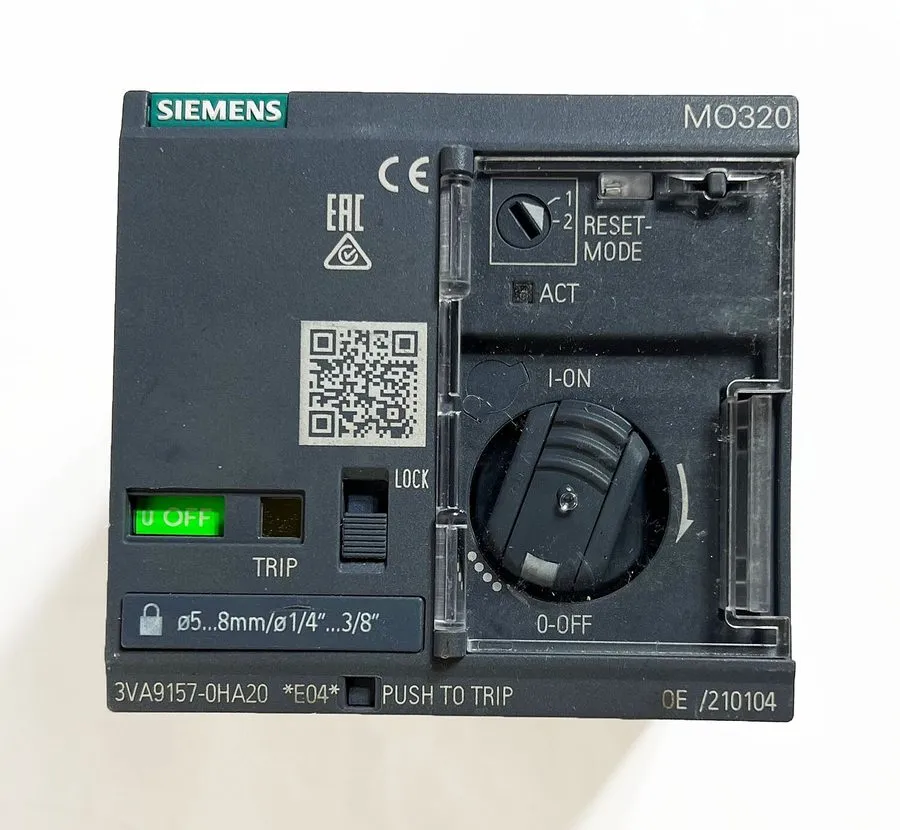 Автоматический выключатель Siemens MO320 3VA9157-0HA20 3VA11 Circuit Breaker Mot