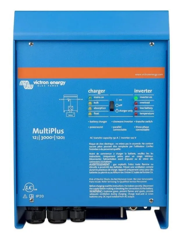 Аккумулятор Victron Multiplus Inverter/Charger 12 VDC 3000W 120AMP Battery Charg