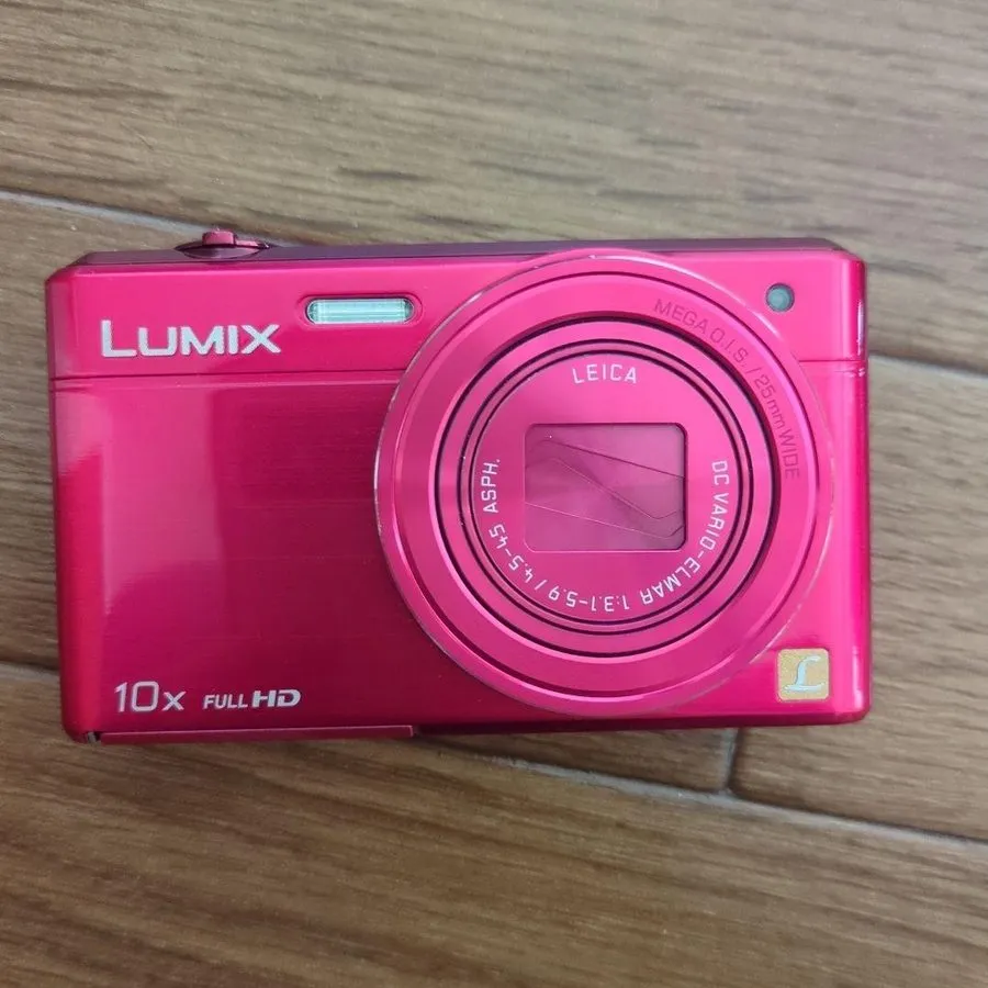 Фотокамера Panasonic LUMIX DMC-SZ9 Pink 10x Optical Zoom With Case & Tripod From